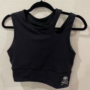 lululemon X soulcycle long line sports bra